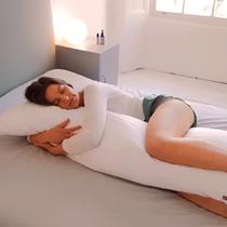 Travesseiro de Corpo 1,37x0,42 Casen Fibra Siliconada