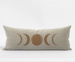 Travesseiro De Corpo Body Pillow Bege 40x130cm Western Lua Marrom Travesseiro De Corpo Body Pillow Bege 40x130cm Western Lua Marrom