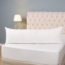 Travesseiro de Corpo Branco 140x40cm Modelo Xuxão, Super Macio e Aconchegante Confortável e Antiácaro Travesseiro de Corpo Branco 140x40cm Modelo Xuxão, Super Macio e Aconchegante Confortável e Antiácaro