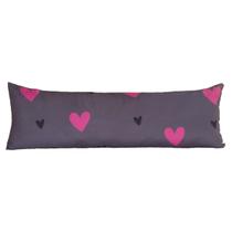 Travesseiro De Corpo Gigante 1,40M X 45Cm Completo Coração Travesseiro De Corpo Gigante 1,40M X 45Cm Completo Coração