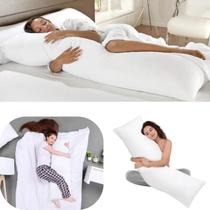 Travesseiro de Corpo Gigante Absolut Carinhoso Semi-Ortopédico Lavável Higiênico Antimofo e Não Alérgico Travesseiro de Corpo Gigante Absolut Carinhoso Semi-Ortopédico Lavável Higiênico Antimofo e Não Alérgico