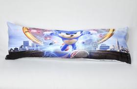 Travesseiro de Corpo Infantil Personagens Sonic 90x30