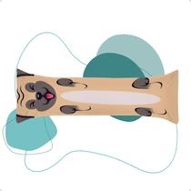 Travesseiro de corpo mais fronha kit 2 peças para uma ótima noite de sono cores