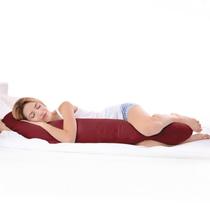 Travesseiro de Corpo Mileva - Fibra Siliconizada - Antiácaro - Mileva Store