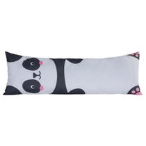 Travesseiro de Corpo Xuxão Cheio 135cm x 45cm Gigante Enchimento Com Fronha Estampada Decorativa