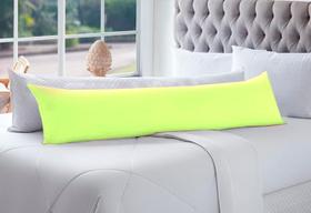 Travesseiro De Corpo Xuxao Grande com Fronha Ziper Percal Silicone