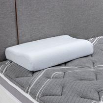 Travesseiro de Espuma Poliuretano Cervical 60X42X12cm Space Dream Herval
