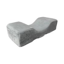 Travesseiro De Espuma Viscoelástica Para Extensão De Cílios Com Suporte Para Pescoço E Bolso Para
