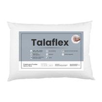 Travesseiro de Látex Talaflex Sustentação Ideal e Toque Fresco Todos os Dias