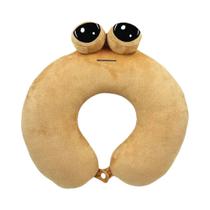 Travesseiro de Pelúcia Kawaii Anime Pou 22cm - Brinquedo Macio