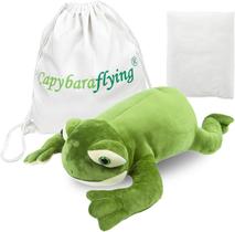 Travesseiro de Pelúcia Pesado Sapo Capybaraflying 51 cm 1,8 kg