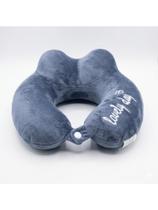 Travesseiro de Pescoço Anatômico Lavável com Zíper Almofada Cervical Antialérgica Ideal para Viagens