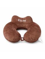 Travesseiro de Pescoço Anatômico Lavável com Zíper Almofada Cervical Antialérgica Ideal para Viagens