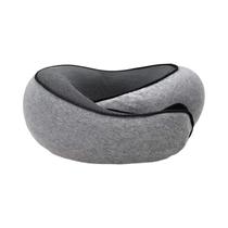 Travesseiro De Pescoço De Espuma Viscoelástica Com Suporte Cervical, Tipo U, Portátil Para Viagem,