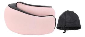 Travesseiro de Pescoço para Viagem Memory Foam com Capa em Poliéster Silent Travesseiro de Pescoço para Viagem Memory Foam com Capa em Poliéster Silent