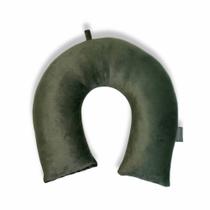 Travesseiro De Pescoço Veludo Cristal