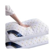 Travesseiro De Qualidade Hoteleira 48x74CM Para Proteção Da Coluna Cervical E Auxílio Ao Sono, Uso