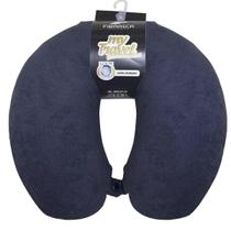 Travesseiro De Viagem Almofada Para Pescoço Viagem Fibrasca - Preto Travesseiro De Viagem Almofada Para Pescoço Viagem Fibrasca - Preto