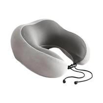 Travesseiro De Viagem Ergonômico Ajustável Em Espuma De Memória Em Forma De U, Suporte Para Pescoço Travesseiro De Viagem Ergonômico Ajustável Em Espuma De Memória Em Forma De U, Suporte Para Pescoço