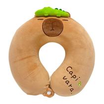 Travesseiro de Viagem Para Pescoço Capivara 30cm - CAA