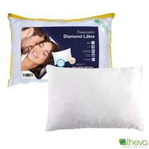 Travesseiro Diamond Látex - Flocos - 100% Látex Natural