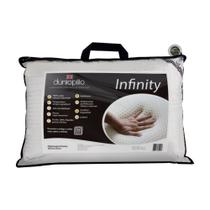 Travesseiro Dunlopillo Infinity, 100% Látex, Firme, 050 x 070 cm
