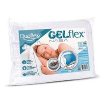 Travesseiro Duo Gelflex NASA 50x70 cm - Conforto e Frescor Travesseiro Duo Gelflex NASA 50x70 cm - Conforto e Frescor