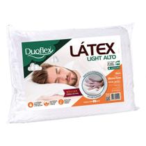 Travesseiro Duoflex Látex Light Alto 16 cm, Intermediário, 50 x 70 cm