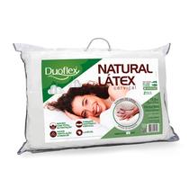 Travesseiro Duoflex Látex Natural Cervical com Capa 200 Fios 50x70