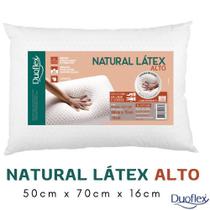 Travesseiro Duoflex Natural Látex Alto 50x70x16cm