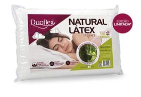 Travesseiro Duoflex Natural Látex Flocos Branco - Fl1100