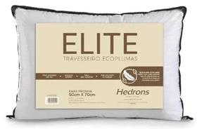 Travesseiro Ecoplumas Elite Hedrons 50x70cm
