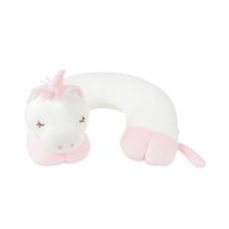 Travesseiro em formato de u (branco/rosa) - modelo unicornio Travesseiro em formato de u (branco/rosa) - modelo unicornio
