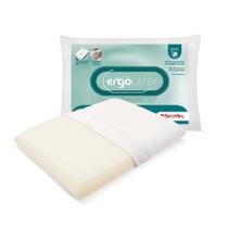 Travesseiro Ergolátex Reconflex 12cm com Espuma Poliuretano HR - Branco