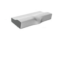 Travesseiro Ergonômico Espuma com Memória Carvão Ativado Silent Branco e Cinza