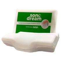 Travesseiro Ergonômico Sonodream Cervical Original, Sonofix i wanna pillow to sleep. Combate a insônia e o ronco.