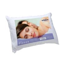 Travesseiro Espuma Flocos p/Fronha 50x70 (67x47x15) - Ortobom