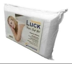Travesseiro Espuma Hiper Soft Gel - 60x40x12 Luckspuma Cor Branco