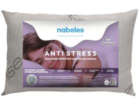 Travesseiro Euroflex Antiestresse Com Fios De Carbono Nabeles