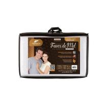 Travesseiro Favos De Mel Intense Lavável Fibrasca Suporte Firme Travesseiro Favos De Mel Intense Lavável Fibrasca Suporte Firme