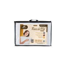 Travesseiro Favos De Mel Plus Lavável Fibrasca Suporte Macio Travesseiro Favos De Mel Plus Lavável Fibrasca Suporte Macio