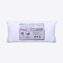 Travesseiro Fibra 50x90cm Percal 180 fios King MasterComfort Travesseiro Fibra 50x90cm Percal 180 fios King MasterComfort