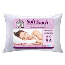 Travesseiro Fibra Siliconada 170 Fios Soft Touch - Arte cazza