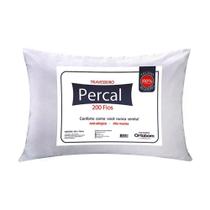 Travesseiro Fibras Siliconadas Plus Percal 200 Fios p/Fronha (70x50x15) - Ortobom Travesseiro Fibras Siliconadas Plus Percal 200 Fios p/Fronha (70x50x15) - Ortobom