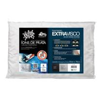 Travesseiro Fibrasca Extra Block Base Lavável 50x70