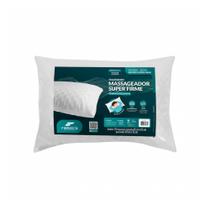 Travesseiro Fibrasca Massageador Alto Com Gomos 50x70cm