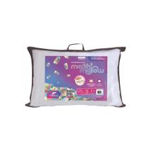 Travesseiro Fibrasca Nasa Marshmallow 20cm Macio Confortável