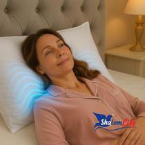 Travesseiro Firme Ortopédico com Infravermelho Longo Magnético Terapêutico-Shalom Life Travesseiro Firme Ortopédico com Infravermelho Longo Magnético Terapêutico-Shalom Life