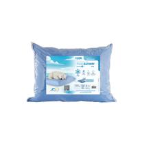 Travesseiro Frostygel Baby Azul Fibrasca Tecnologia Refrescante Para Bebê Travesseiro Frostygel Baby Azul Fibrasca Tecnologia Refrescante Para Bebê