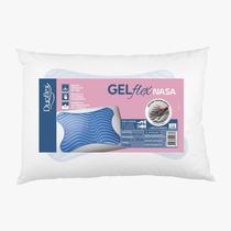 Travesseiro Gelflex Nasa Antiácaro Viscoelástico 50x70 - Duoflex